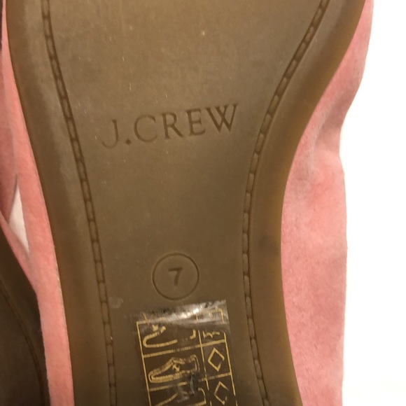 J. Crew Suede Lottie Tassel Flats size 7 - Picture 8 of 10